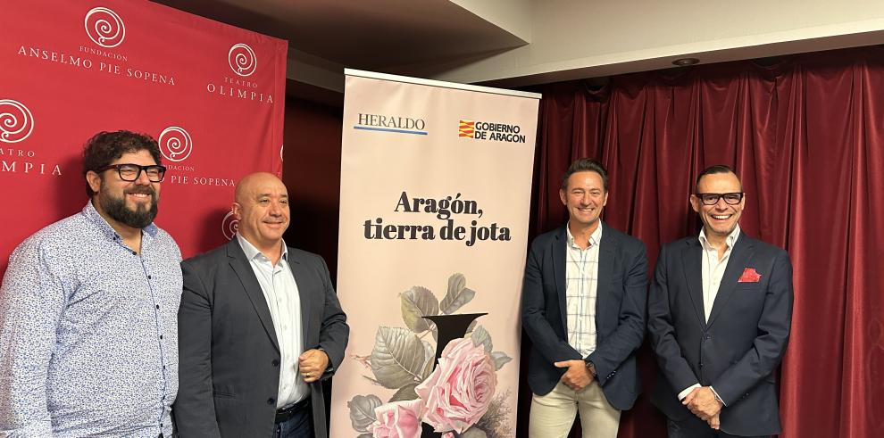 Presentación de la gala de la jota de Huesca.