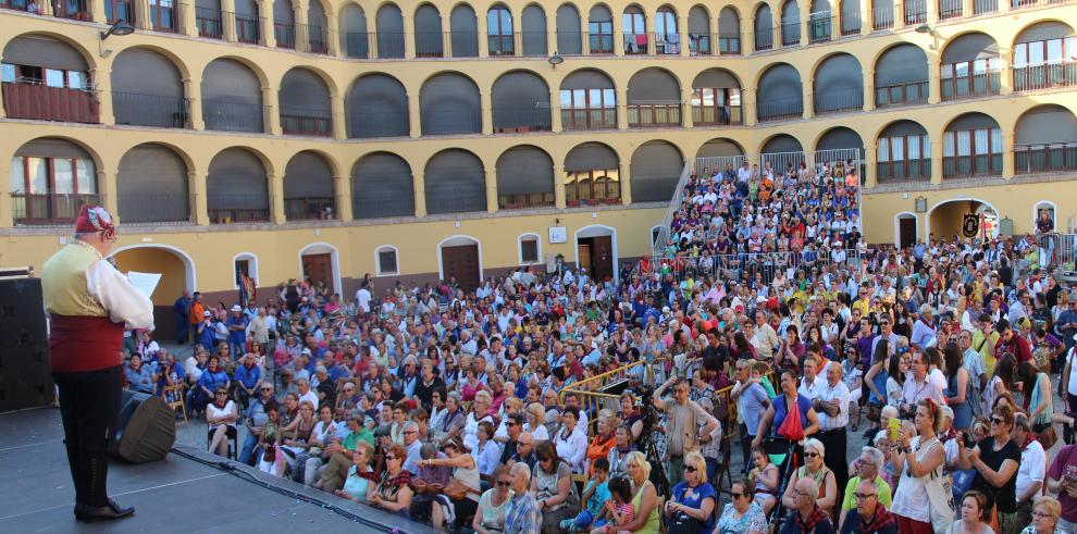 Celebración del encuentro de comunidades aragonesas del exterior en Tarazona.