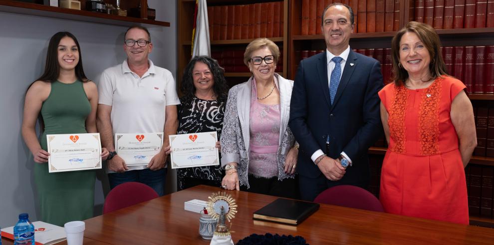 El consejero de Sanidad inaugura la nueva sede de la Hermandad de Donantes del Banco de Sangre