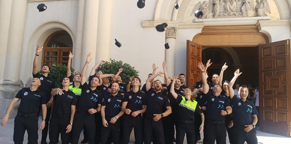 Clausura del curso de formación de ingreso en las Policías Locales de Aragón.