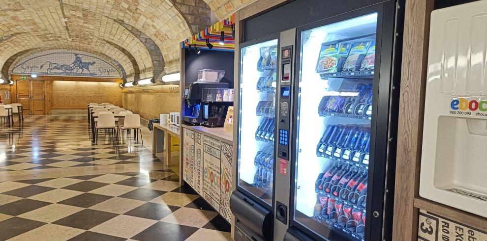 El espacio actual en el que se ubicará la cafetería del Pignatelli.