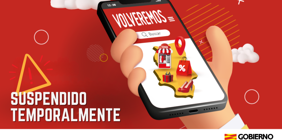 Suspendida por incidencias en la prueba piloto de la app de la campaña Volveremos