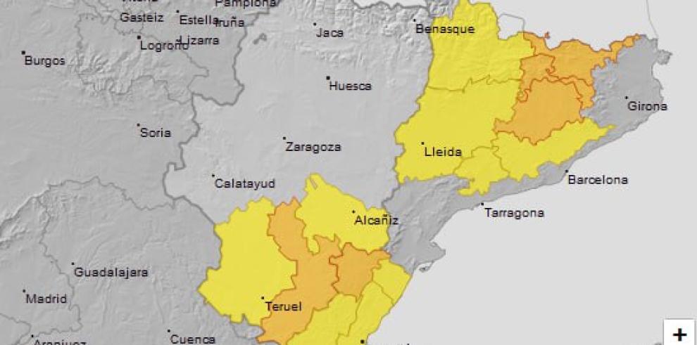 Avisos por tormentas, 2 de agosto
