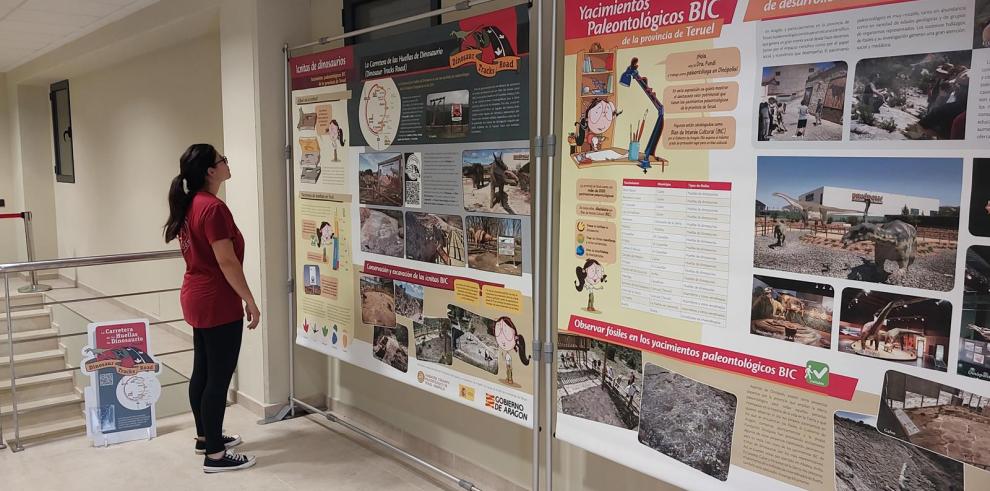 Exposición “Los yacimientos paleontológicos BIC de la provincia de Teruel” en Titania, Riodeva.