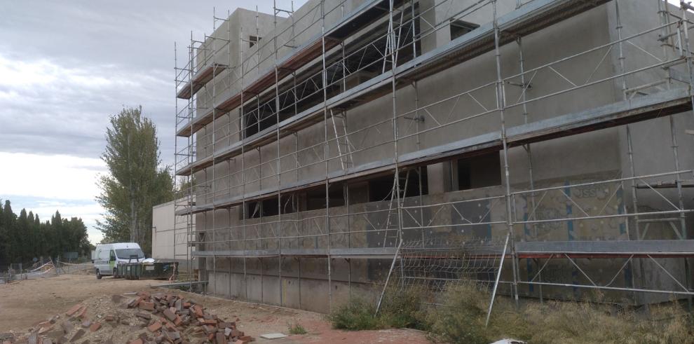 El colegio de La Joyosa lleva en obras desde el año 2021.