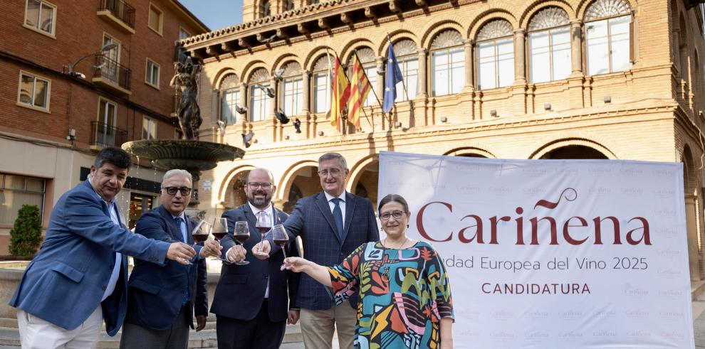 (De izq. a dcha.) Antonio Ubide, Javier Rincón, Sergio Ortiz, Manuel Blasco y Sara Morales