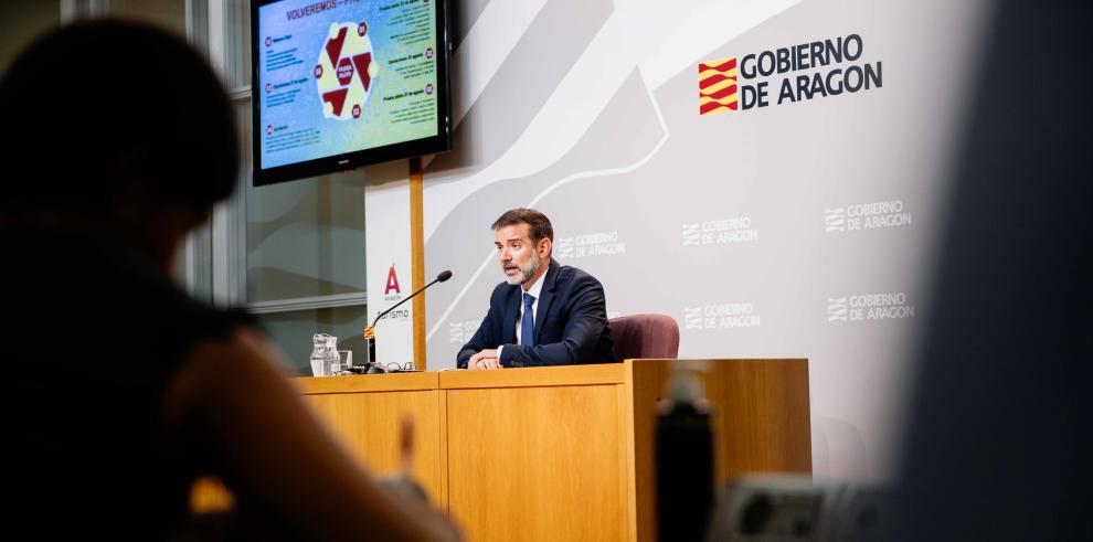 Javier Camo, director general de Comercio, valora la implantación de Volveremos a toda la comunidad