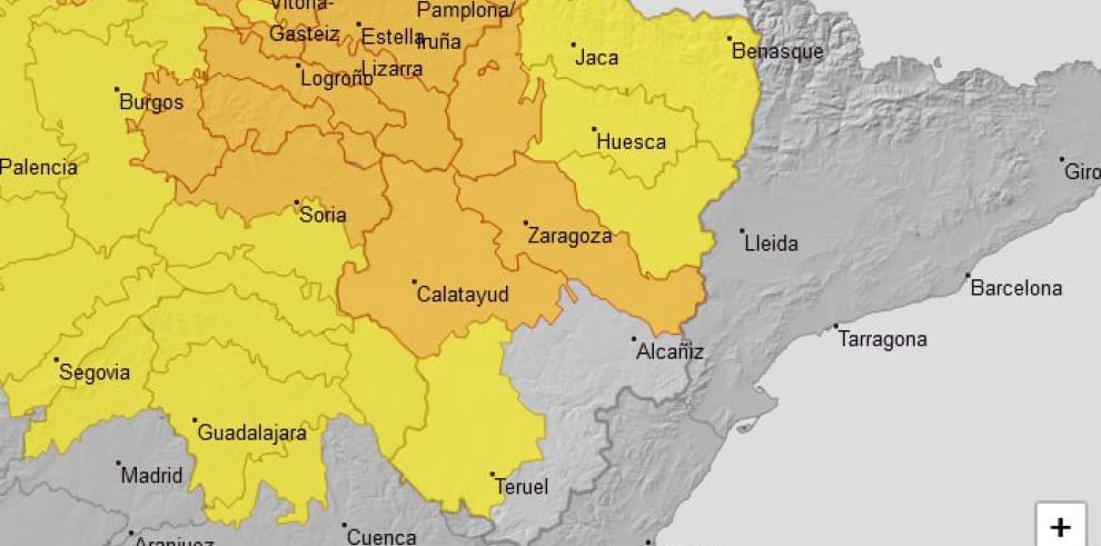 Avisos por lluvias y tormentas para el 31 de agosto.