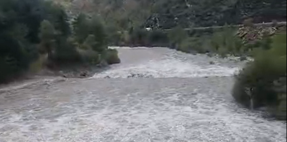 Río Cinca a su paso por Lafortunada  06/09