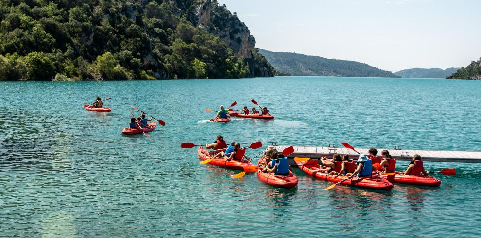 Imagen de uno de los campamentos que tuvo lugar este verano