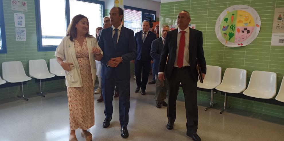 Zona de Pediatría del centro de salud de Fraga