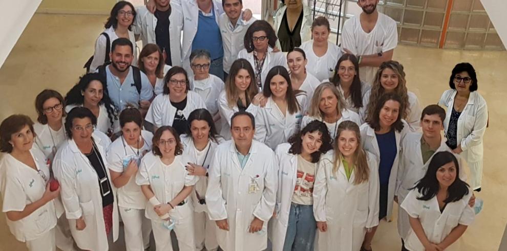 Miembros del Servicio de Oftalmología del Hospital Clínico Universitario Lozano Blesa de Zaragoza