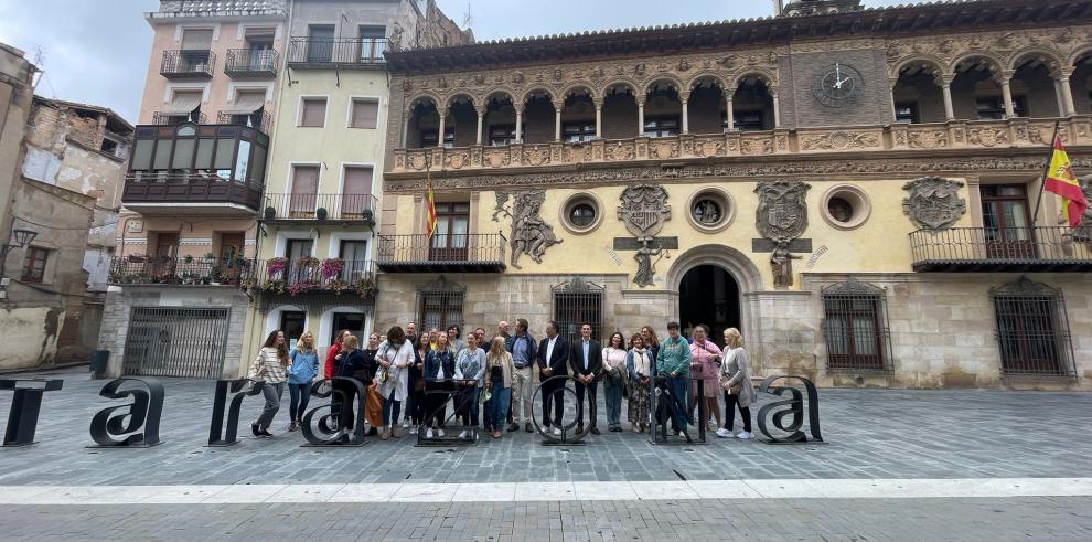 Viaje de familiarización de agentes de viajes alemanes en la provincia de Zaragoza.