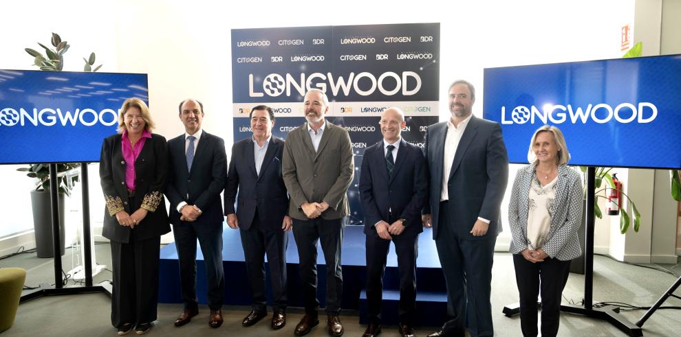 Jorge Azcón participa en la inauguración de la nueva sede de Longwood.