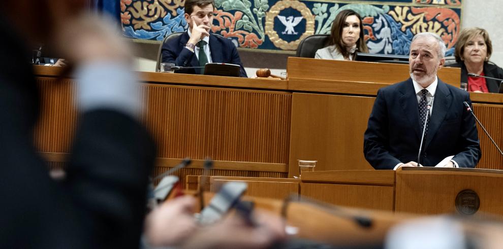 Intervención del presidente del Gobierno de Aragón, Jorge Azcón, en el Debate sobre el Estado de la Comunidad.