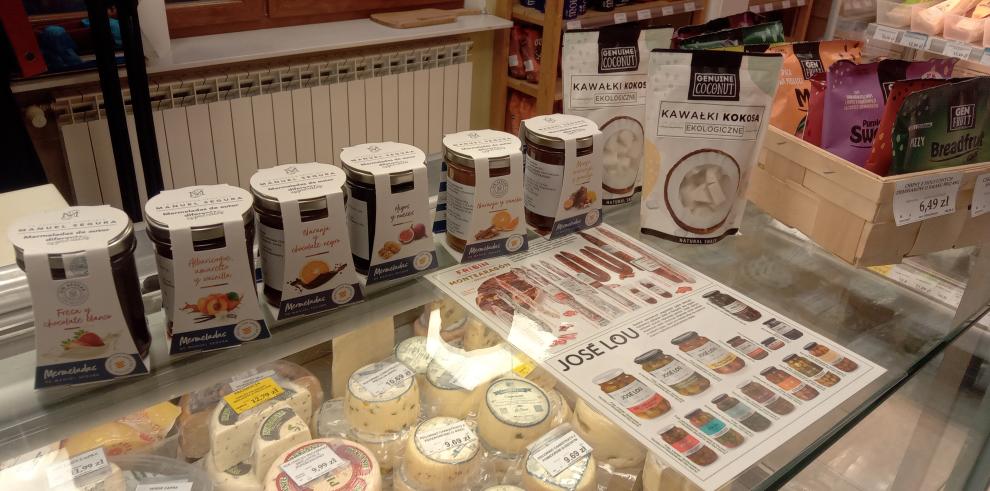 Los productos aragoneses se han promocionado en Polonia