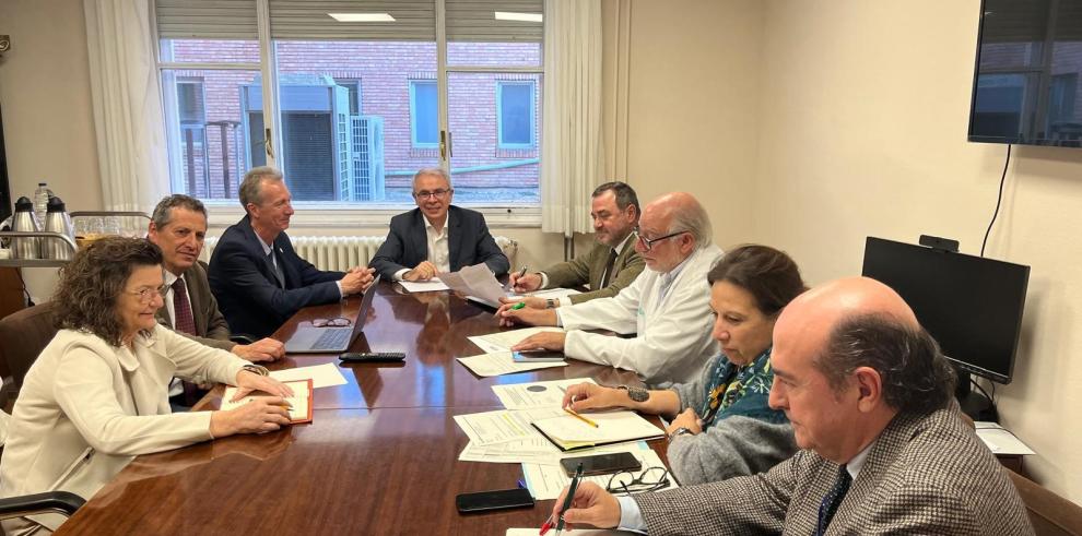 Reunión del grupo de trabajo para la implantación del Grado de Medicina en Teruel