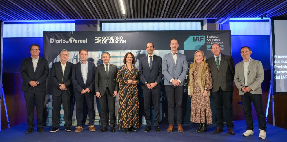 La nueva imagen del Instituto Aragonés de Fomento se ha presentado en Teruel