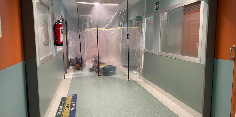 Imagen del artículo Comienzan obras de mantenimiento en Urgencias del Hospital Universitario Miguel Servet