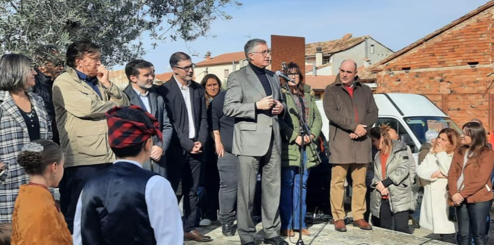Blasco, durante su intervención.