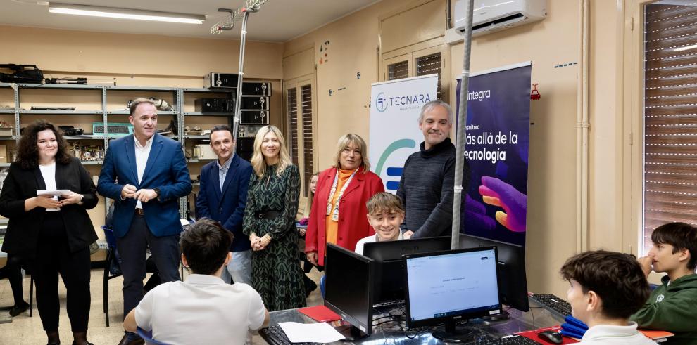 La primera sesión de la actividad ha tenido lugar en el colegio Cardenal Xavierre