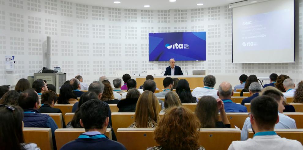 Carlos Millán, adjunto a la dirección del ITA, ha inaugurado la jornada