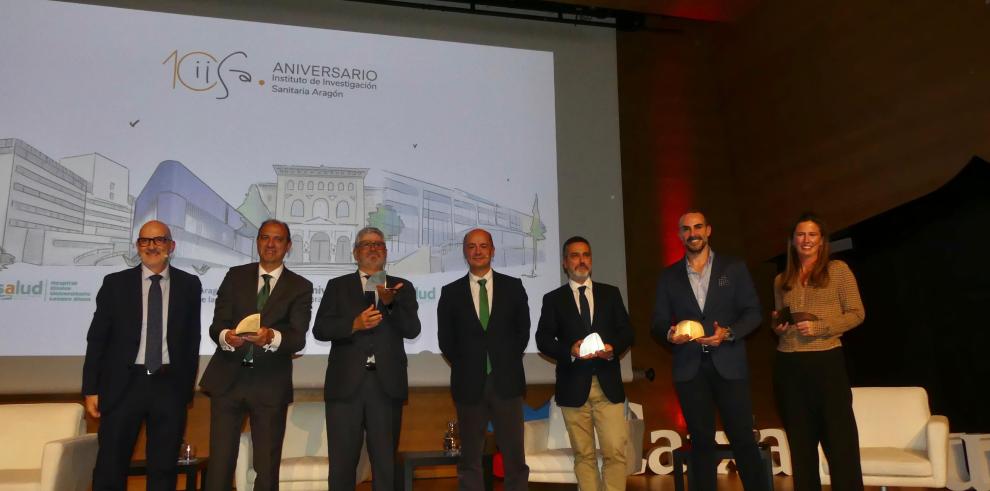 Acto de celebración del décimo aniversario del Instituto de Investigación Sanitaria Aragón