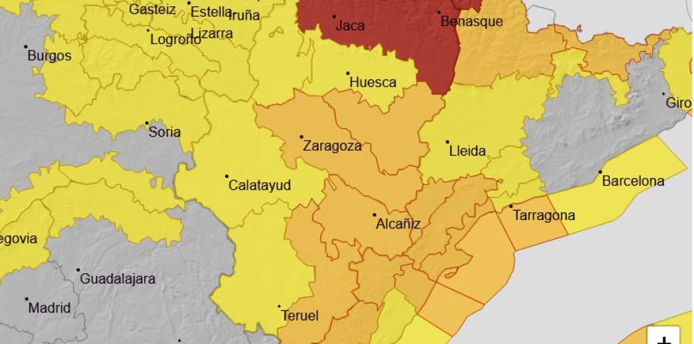 Previsiones de la AEMET para hoy 8 de diciembre