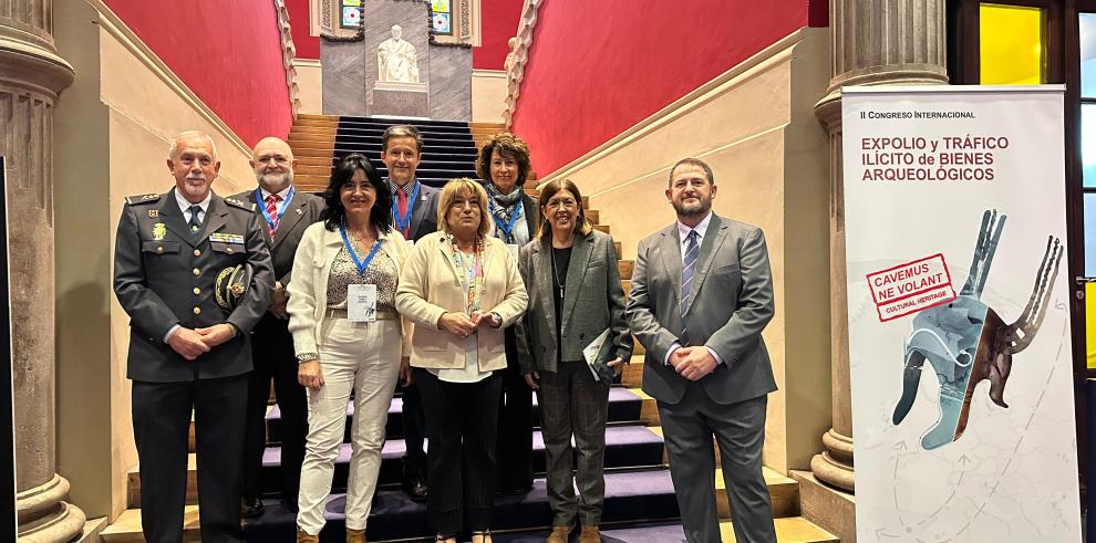 Inauguración del II Congreso internacional sobre expolio y tráfico ilícito de bienes arqueológicos.