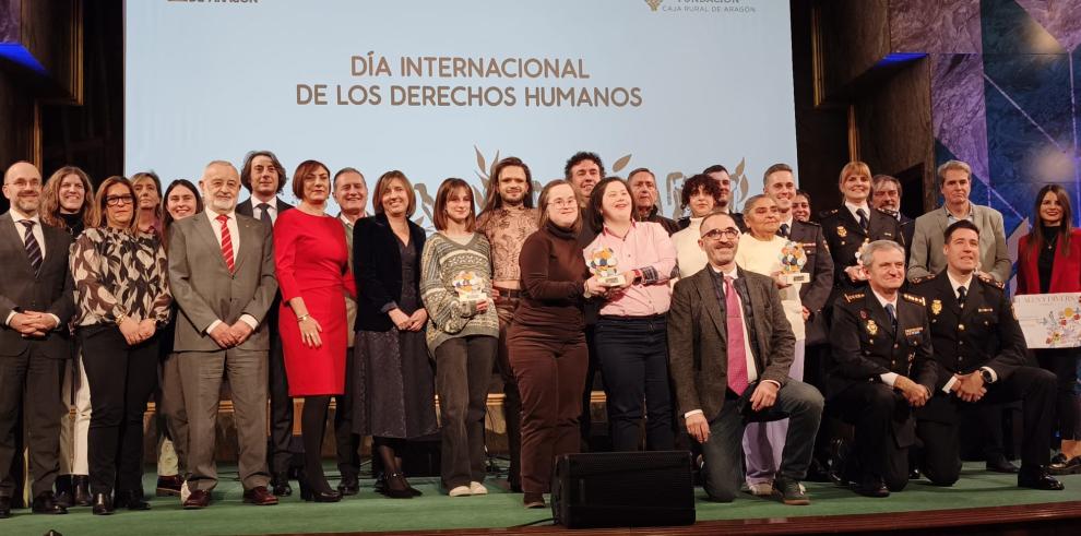 El acto ha tenido lugar en el salón de actos de la Caja Rural de Aragón