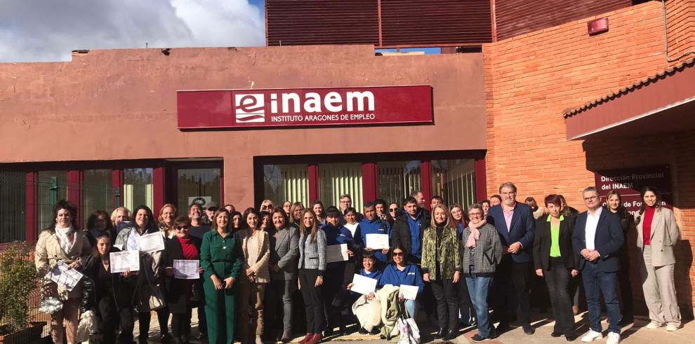 Clausura de los programas experienciales de INAEM en Teruel