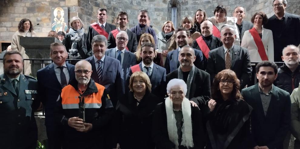 La consejera ha participado esta tarde en la entrega del Premio La Cruz de Sobrarbe