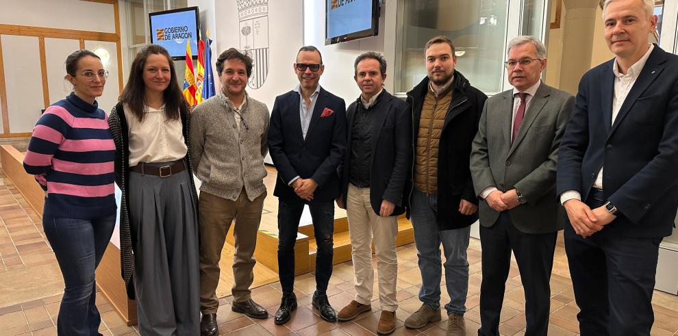 Presentación del equipo que rehabilitará los antiguos juzgados de la Plaza del Pilar para convertirlo en el nuevo Centro Goya.