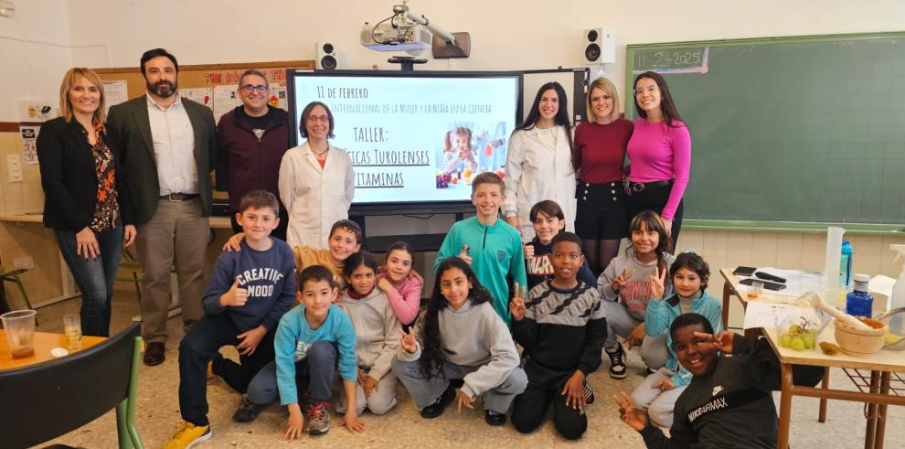 La actividad se ha desarrollado en el colegio de Urrea de Gaén.