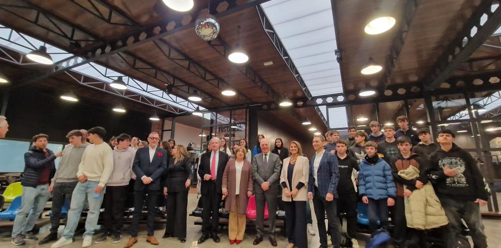 El programa Xcelence se ha presentado, coincidiendo con la visita de alumnos de 4º de la ESO de Graus a la empresa Eboca.