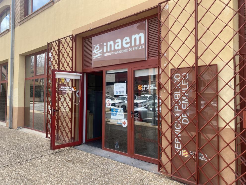 fachada oficina INAEM en Tarazona