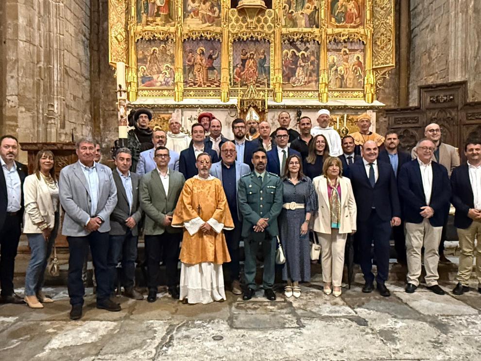 La consejera ha asistido esta tarde al acto central del Juramento de los Compromisarios en Caspe.
