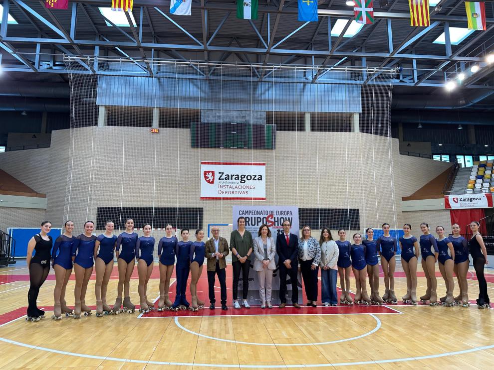 Presentación del Campeonato de Europa de Grupos Show de Patinaje Artístico.