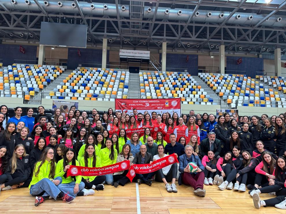 Presentación del Campeonato de España Cadete Femenino de Voleibol.
