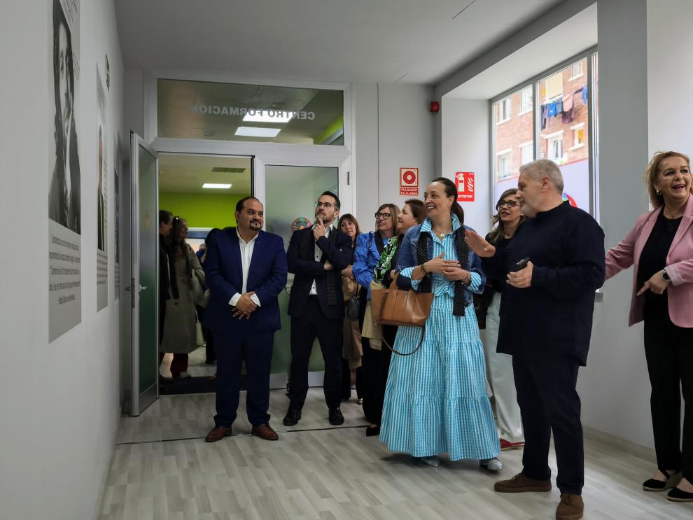 Este jueves se ha inaugurado un nuevo centro de formación de la Asociación de Promoción Gitana en Zaragoza