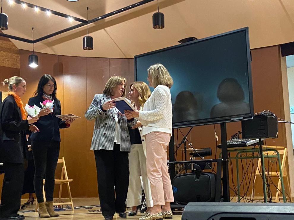 El homenaje se ha celebrado en el Conservatorio de Música de Huesca.