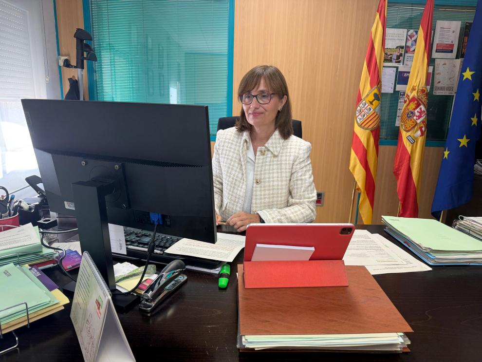 La directora del Instituto Aragonés de la Mujer, María Antoñanzas, ha participado en la reunión de la Comisión Sectorial de Igualdad
