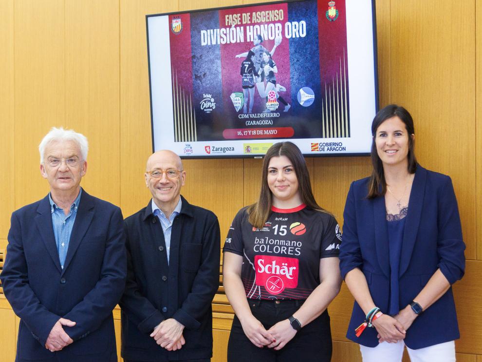 Presentación de la fase de ascenso a la División de Honor Oro de balonmano femenino.