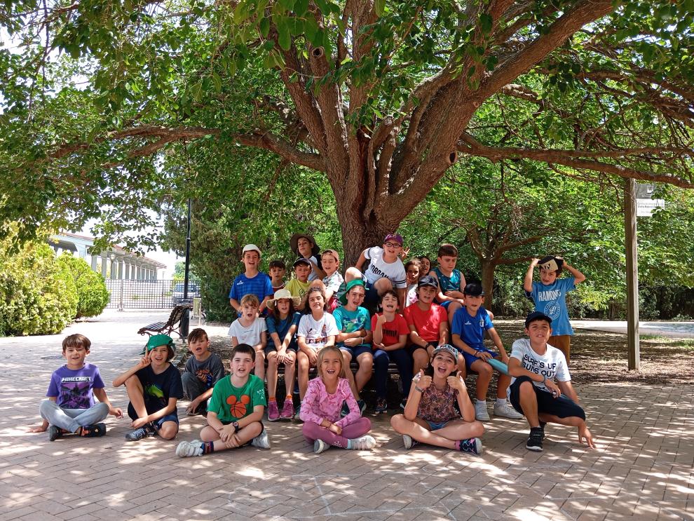 Un grupo de niños en una de las ediciones del campus.