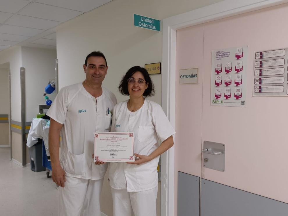 Imagen del artículo El Hospital Universitario Royo Villanova, reconocido por su compromiso con la humanización de los cuidados de pacientes ostomizados