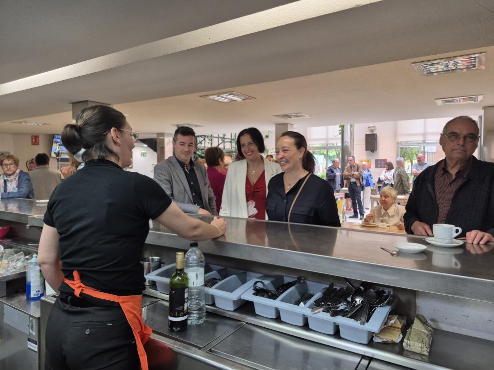 La cafetería del Hogar Huesca estará gestionada por Carinsertas, con empleados en procesos de inserción socio-laboral