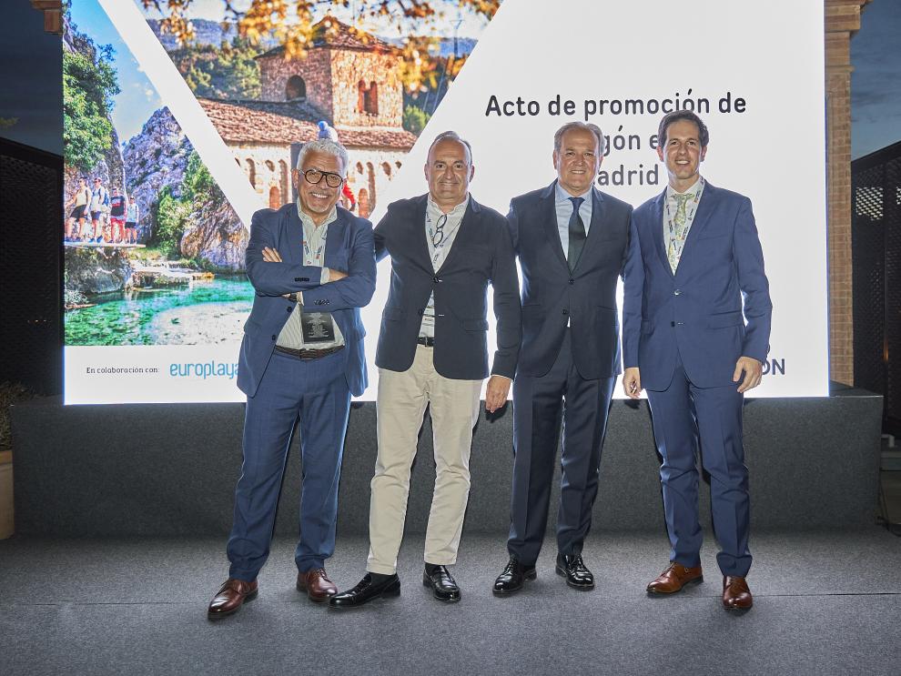 Un momento del acto, dirigido por el director general de Turismo y Hostelería, Jorge Moncada.