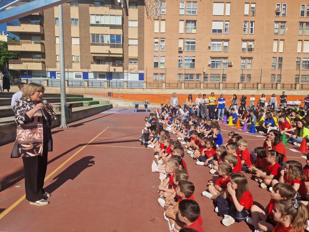 La consejera de Educación ha participado en el 150 aniversario del colegio Sagrado Corazón de Jesús de Zaragoza.