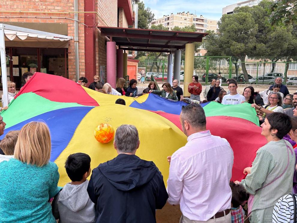 En la imagen de archivo, día de las familias en el CPEE Ángel Riviere.