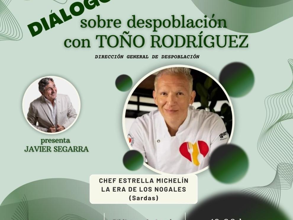Toño Rodríguez, protagonista de la segunda entrega del ciclo 'Diálogos sobre despoblación'.
